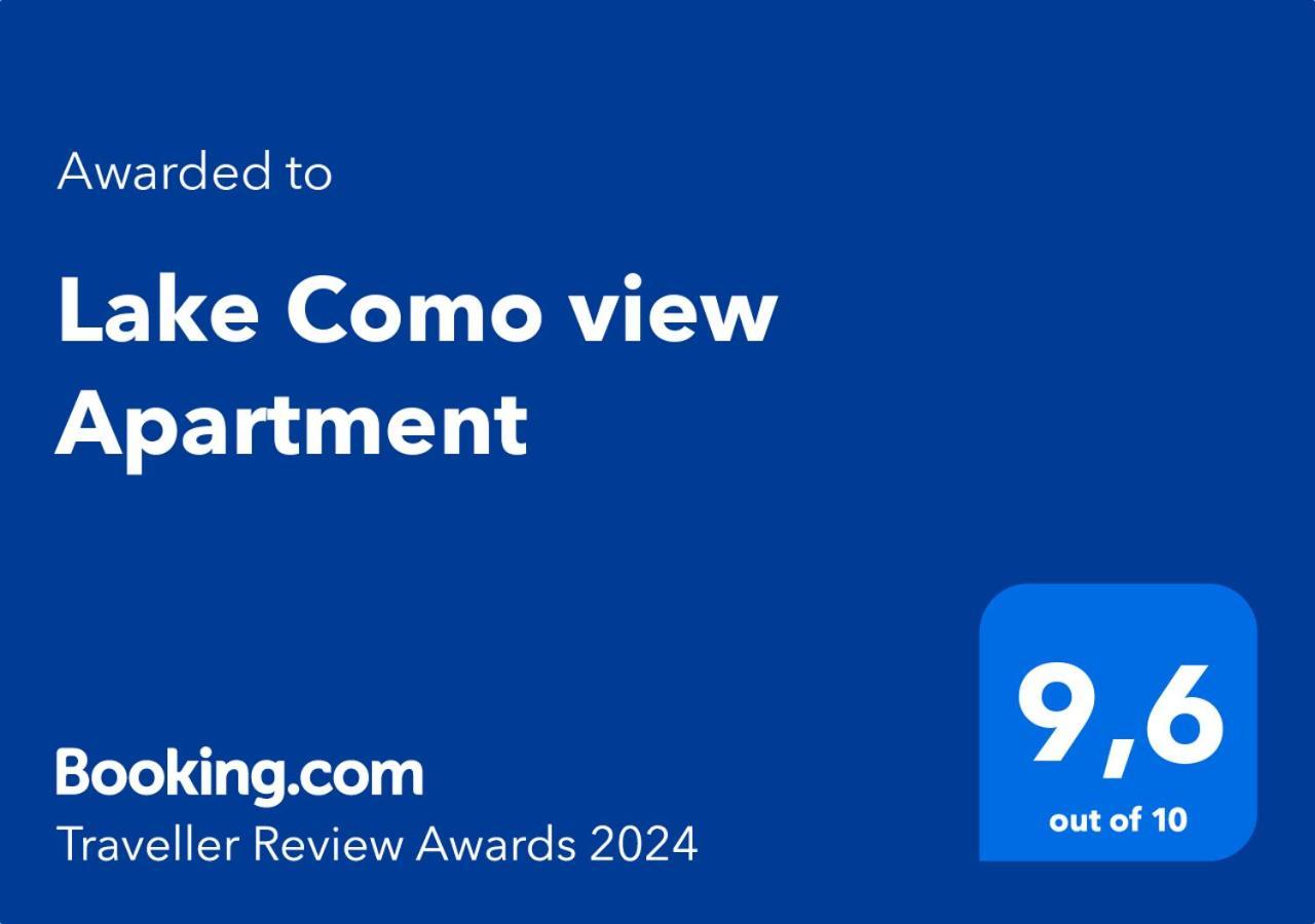 Lake Como view Apartment Exterior foto